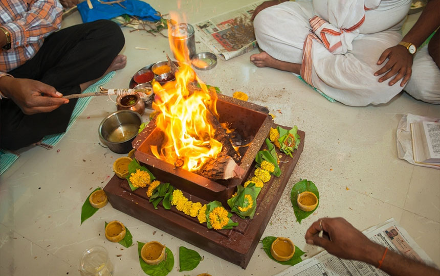 गंधर्व राज होमम से आशीर्वाद प्राप्त करें